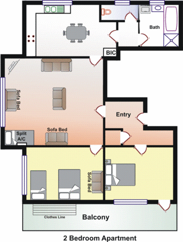 Adelaide City Fringe Serviced Apartments & Motel - Accommodation ACT 6
