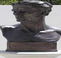 Adam Lindsay Gordon Bronze Bust - Accommodation ACT