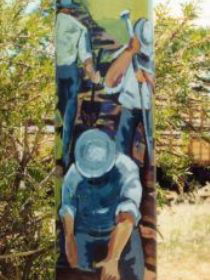 Capella Light Pole Murals - Accommodation ACT 0