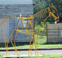 Augathella Wrought Iron Sculptures - Accommodation ACT