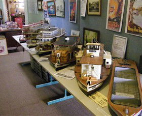 Wentworth Model Paddlesteamer Display - Accommodation ACT 1