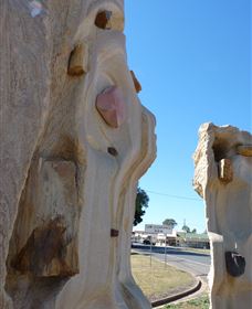 Fossilised Forrest Sculptures - Accommodation ACT 2