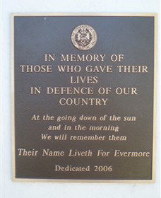 Koumala War Memorial - Accommodation ACT 2
