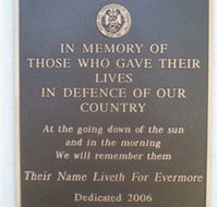 Koumala War Memorial - Accommodation ACT