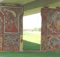 Cowra Bridge Pylons - Accommodation ACT