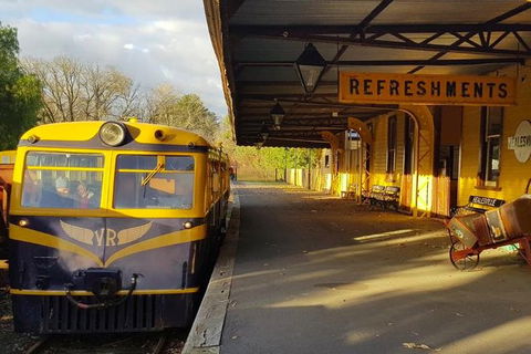 Steam Train, Yarra Valley & Healesville Wildlife Sanctuary Full Day Tour - Accommodation ACT 6