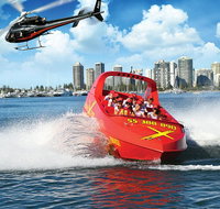 Gold Coast Helicopter 10 min Flight and Jet Boat Ride - Accommodation ACT
