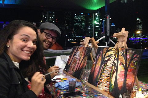 Paint And Sip Art Lessons - Accommodation ACT 3