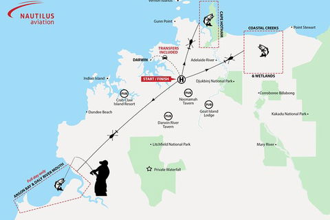 HeliFish Tours From Darwin - Accommodation ACT 4