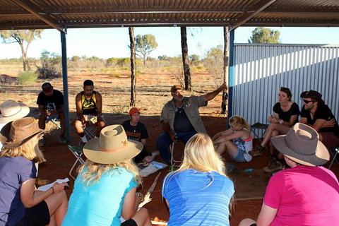 Aboriginal Homelands Experience From Ayers Rock Including Sunset - Accommodation ACT 1