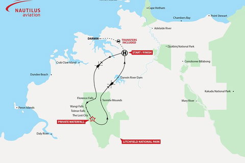 60 Minute Scenic Flight - Litchfield National Park - Accommodation ACT 3