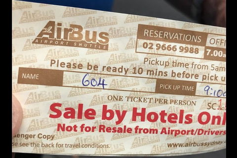 Airport Shuttle Transfer From Sydney City To Sydney Airport - Accommodation ACT 10