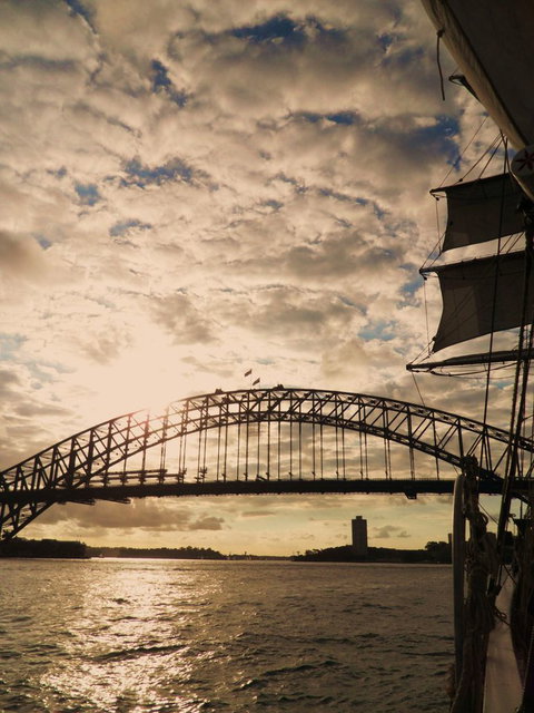 Sydney Harbour Tall Ship Twilight Dinner Cruise - Accommodation ACT 10