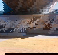 Berri Bridge Mural - Accommodation ACT