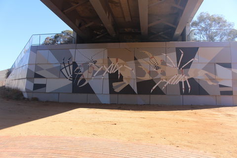 Berri Bridge Mural - Accommodation ACT 0