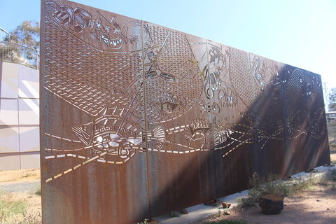 Berri Bridge Mural - Accommodation ACT 1