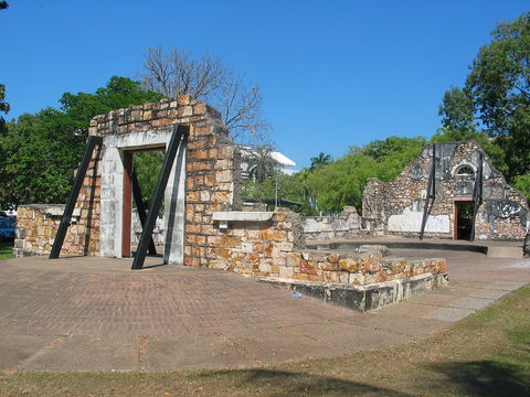 Town Hall Ruins, Darwin - Accommodation ACT 1