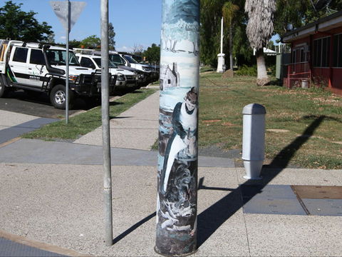 Capella Light Pole Murals - Accommodation ACT 0