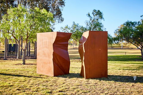 Sculpture Walk At WSU Campbelltown Campus - Accommodation ACT 0