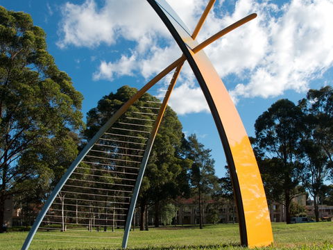 Sculpture Walk At WSU Campbelltown Campus - Accommodation ACT 1