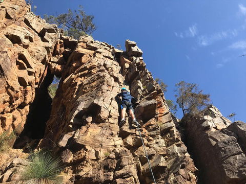 Rock Climbing In Morialta - Accommodation ACT 1