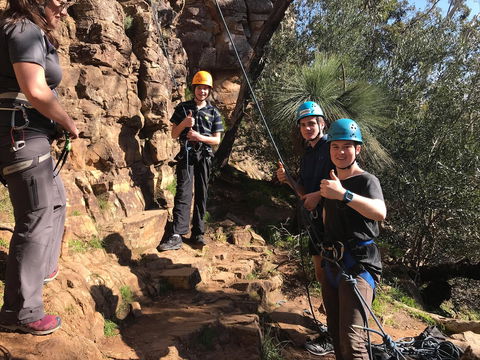 Rock Climbing In Morialta - Accommodation ACT 2