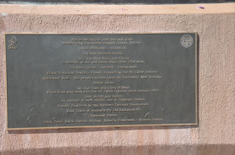 Stockmans Pioneer Memorial Katherine Icon - Accommodation ACT 2