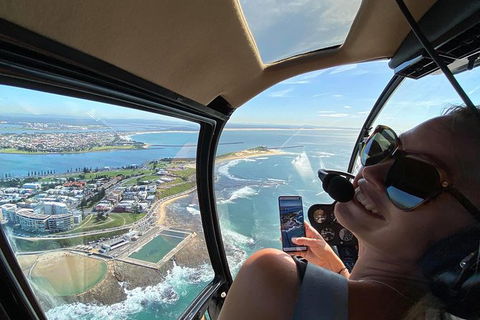 25-30 Minute Newcastle & Macquarie Helicopter Shared Flight - Accommodation ACT 3