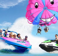 Gold Coast Parasail Jet boat and 30min Jetski Safari Combo - Accommodation ACT