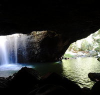 Natural Arch Rainforest  Volcano Canyon - Private Half Day Tour - Accommodation ACT
