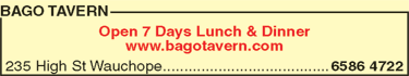 Bago Tavern - Accommodation ACT 1