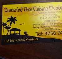 Tamarind Thai Cusine - Accommodation ACT
