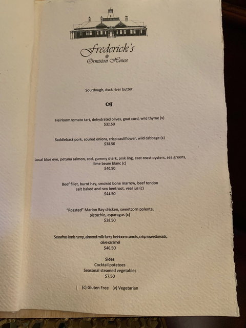Fredericks At Ormiston House - Accommodation ACT 9