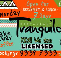 Restaurant Tranquilo - Accommodation ACT