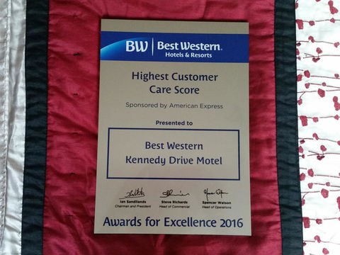 Best Western Kennedy Drive Airport Motel - Accommodation ACT 31