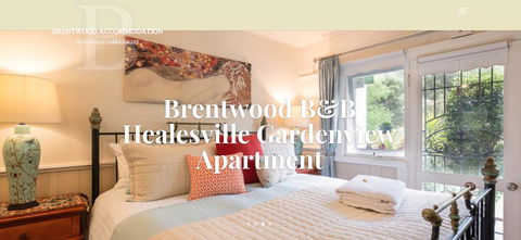 Brentwood Accommodation B&B Apartments - Yarra Valley - Accommodation ACT 2