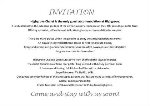 Highgrove - Accommodation ACT 5