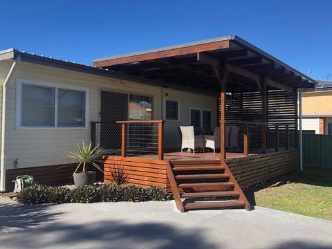 Sandy Shoal', 46 Rigney Street - Shoal Bay Beach Cottage With Aircon - Accommodation ACT 1