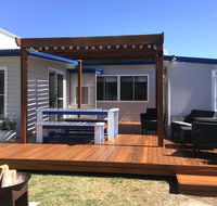 Shellharbour Beach Cottage - walk onto Patrolled beach with flags in summer - Accommodation ACT