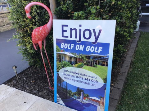 Studio Cabana On Golf In Mollymook - Accommodation ACT 2