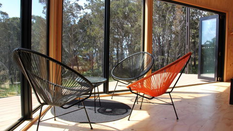 BAY OF FIRES ECO HUT Off Grid Experience At Binalong Bay - Accommodation ACT 11