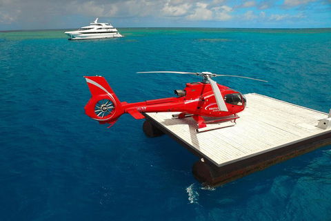Great Barrier Reef Scenic Helicopter Tour And Cruise From Cairns - Accommodation ACT 5