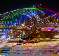 Vivid 90-Minute Sydney Harbour Intimate Catamaran Cruise with Canapes - Accommodation ACT