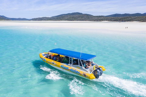 Great Barrier Reef Scenic Flight And Ocean Rafting Whitehaven Beach Day Trip - Accommodation ACT 5