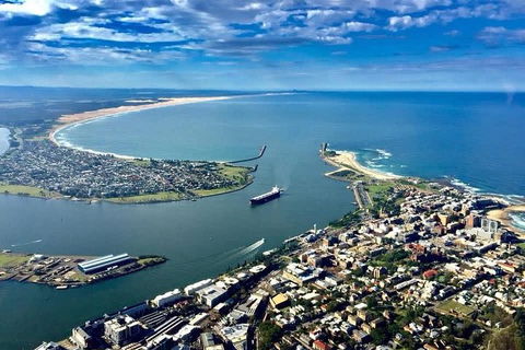 40-45 Minute Port Stephens And Stockton Beach Helicopter Flight - For 2 - Accommodation ACT 2