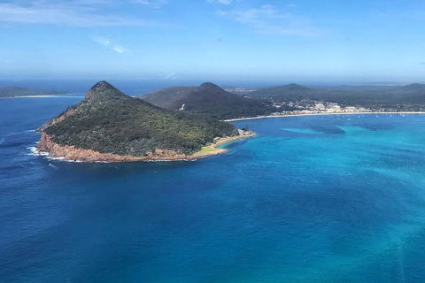 40-45 Minute Port Stephens And Stockton Beach Helicopter Flight - For 2 - Accommodation ACT 3