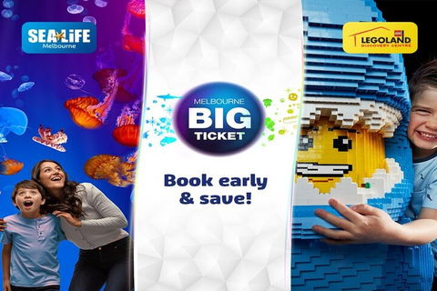 Melbourne BIG Ticket - LEGOLAND Discovery And SEA LIFE Melbourne - Accommodation ACT 4